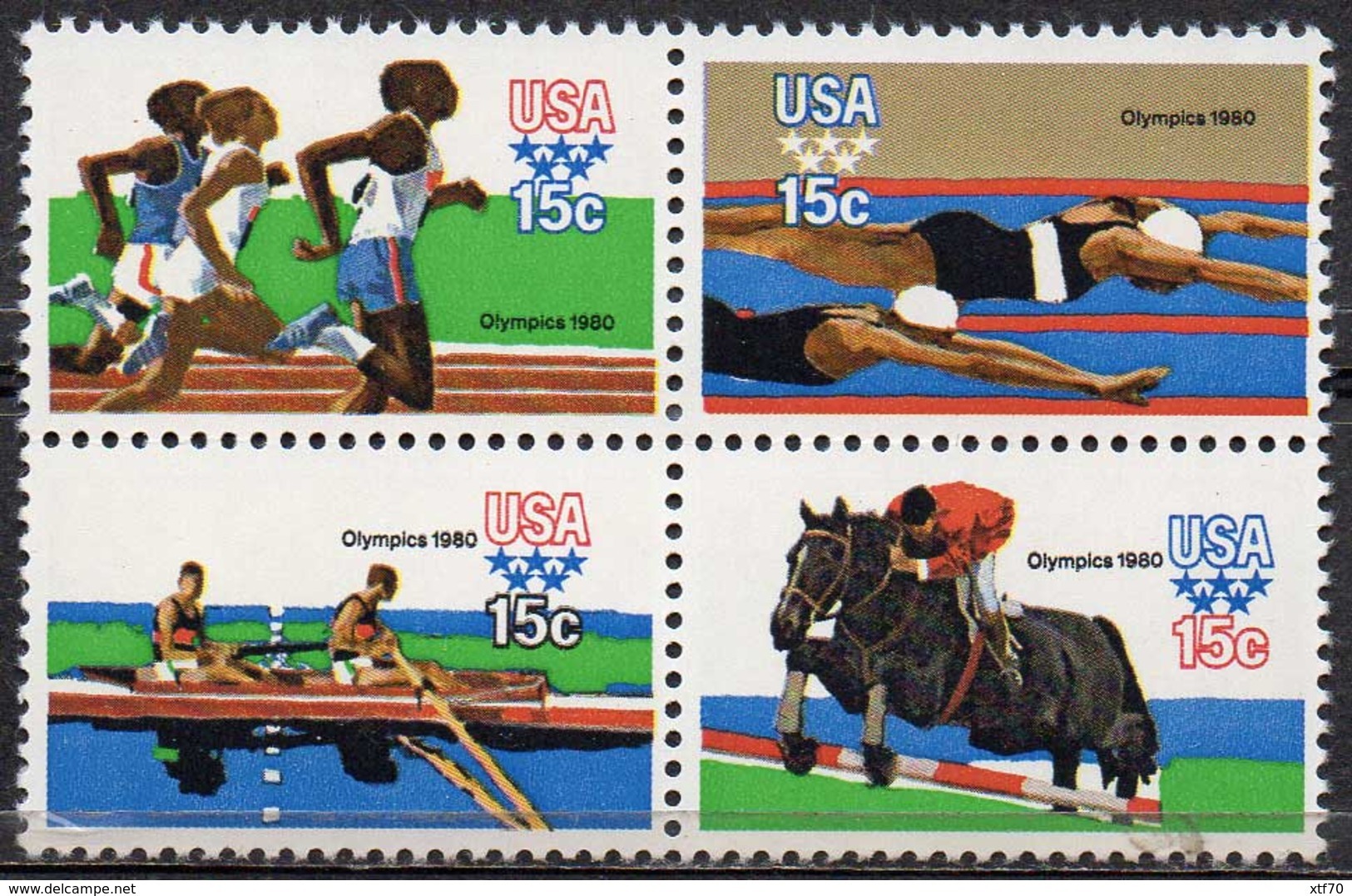 USA 1979 Olympics 1980 - Unused Stamps