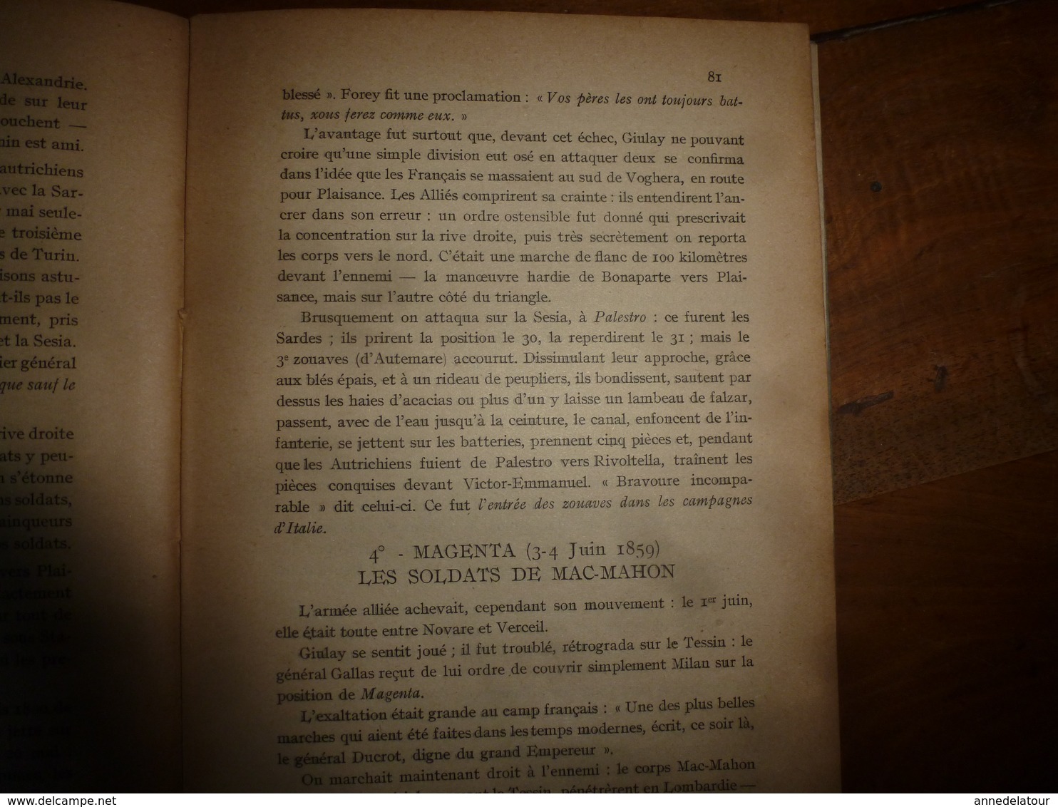 1918 LES ARMÉES FRANÇAISES EN ITALIE  -par le Lieutenant Louis Madelin - avec carte des campagnes dans l'Italie du Nord