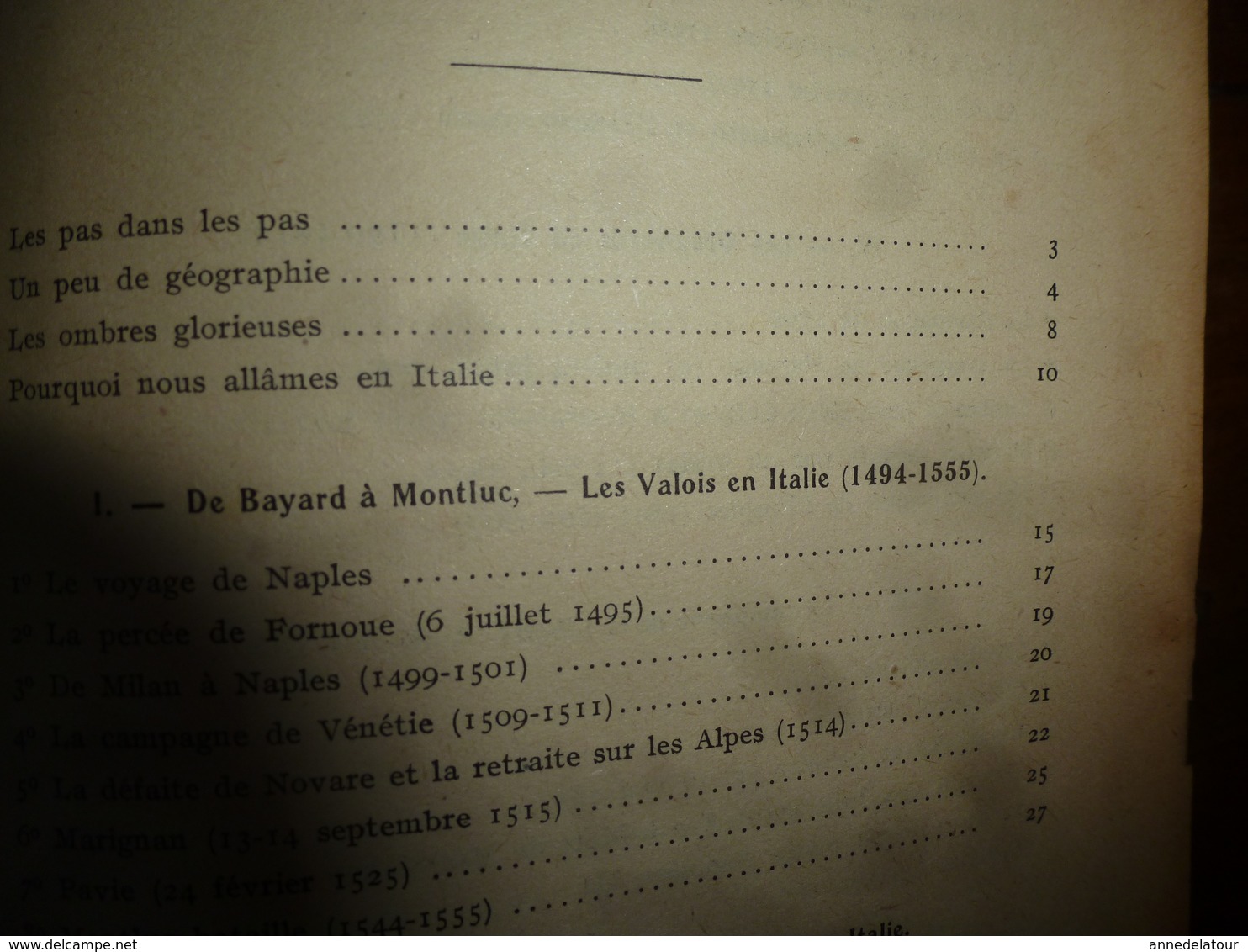 1918 LES ARMÉES FRANÇAISES EN ITALIE  -par le Lieutenant Louis Madelin - avec carte des campagnes dans l'Italie du Nord