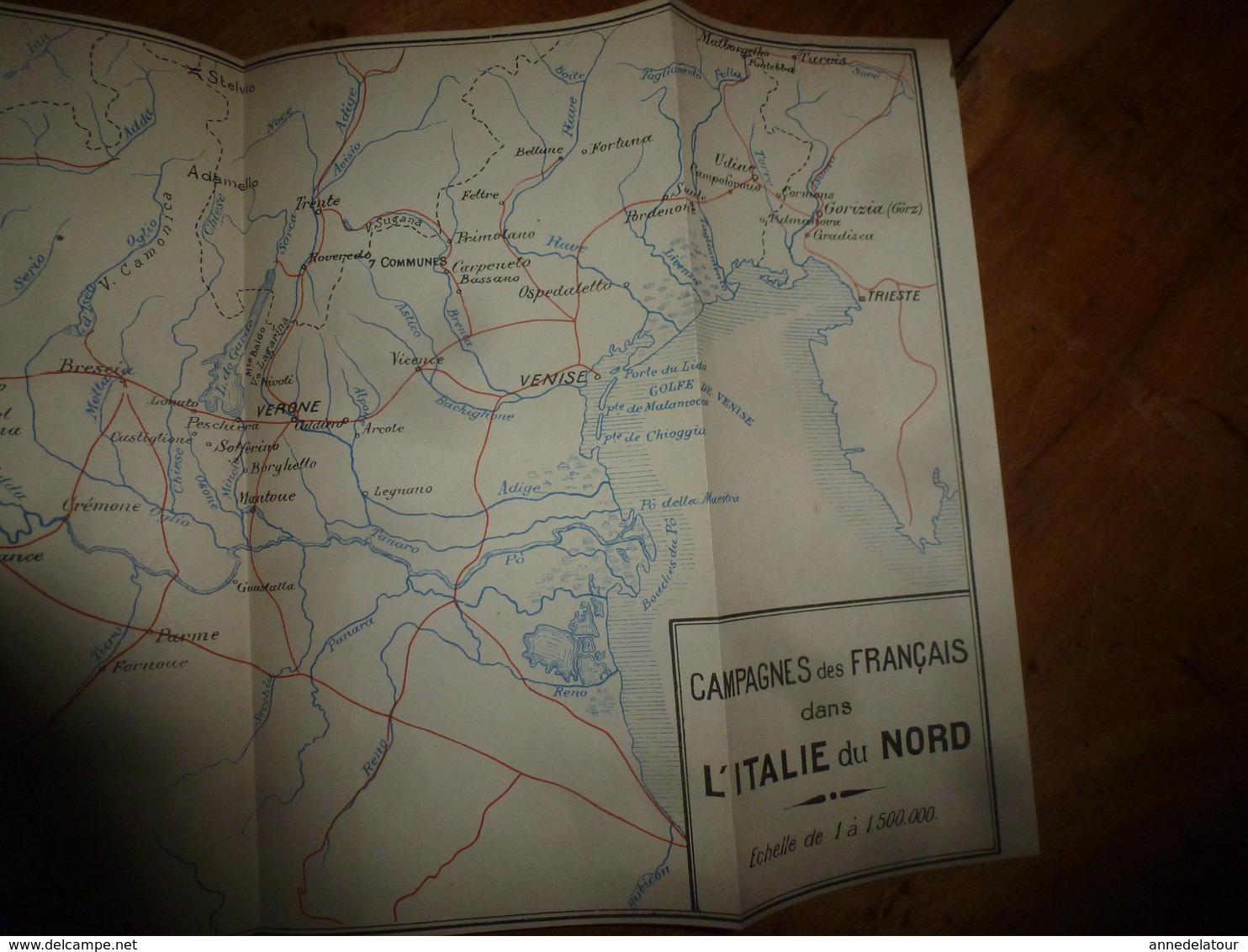 1918 LES ARMÉES FRANÇAISES EN ITALIE  -par le Lieutenant Louis Madelin - avec carte des campagnes dans l'Italie du Nord