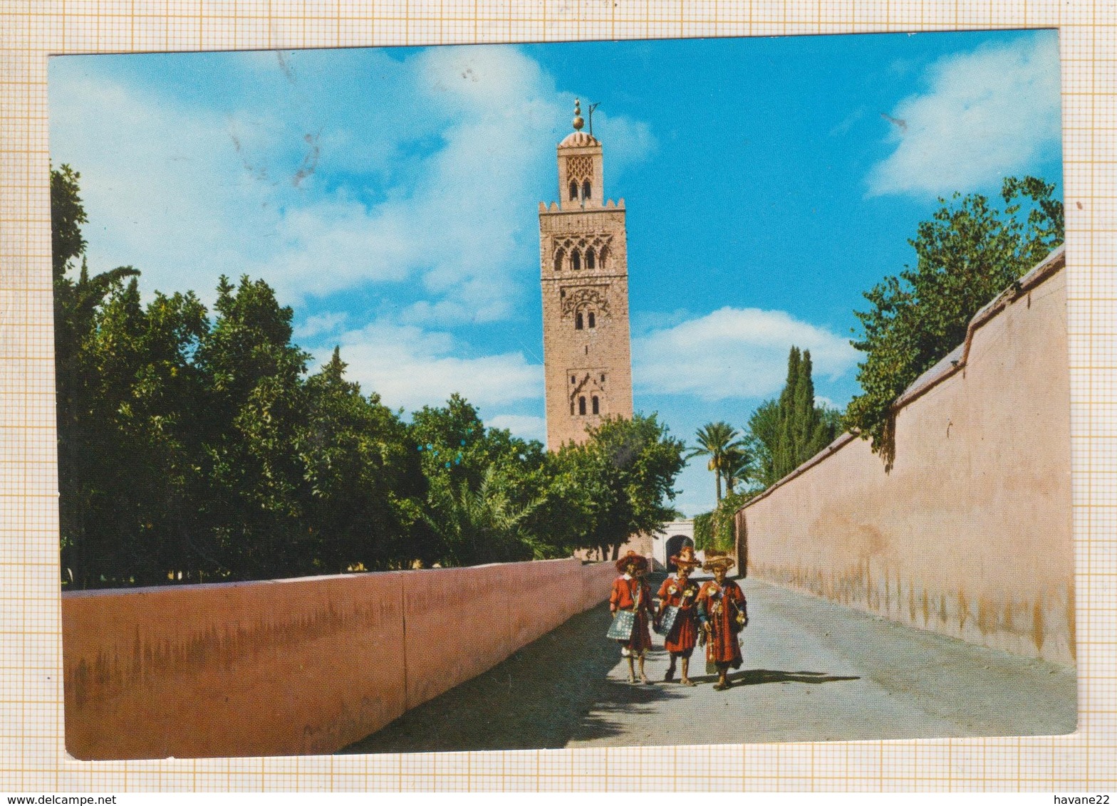 9AL867 MARRAKECH LA KOUTOUBIA  2 SCANS - Marrakech