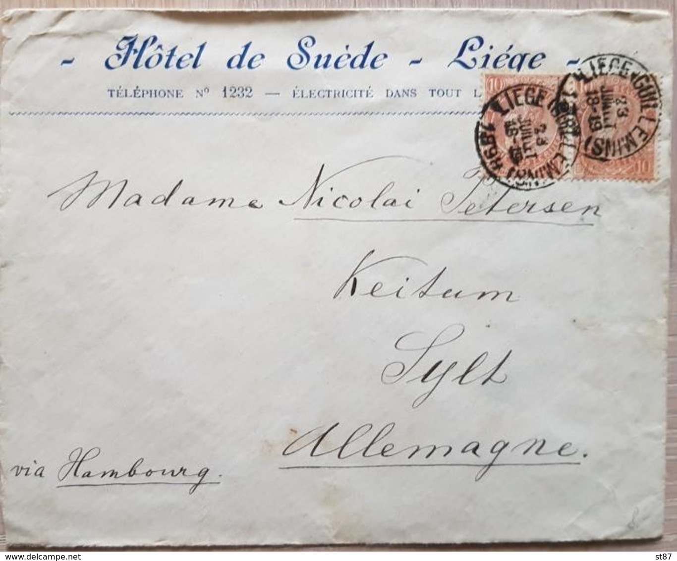 France Liege 1898 - Other & Unclassified