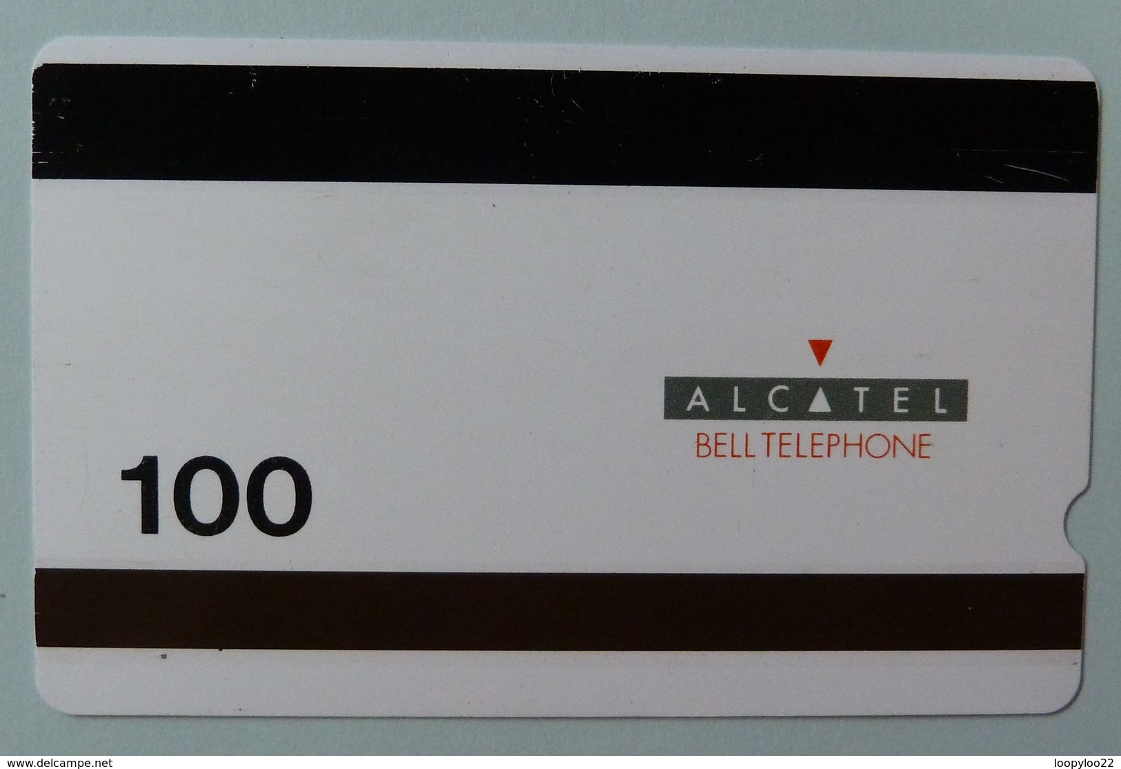 BELGIUM - Alcatel - Cardphone - Magnetic - Field Trial / Test - 100 - Bell Telephone - [3] Dienst & Test