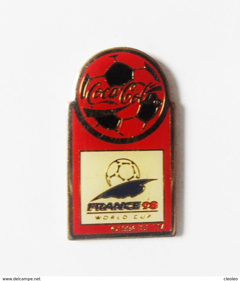 Pin's COCA COLA Football France 98 - Coca-Cola