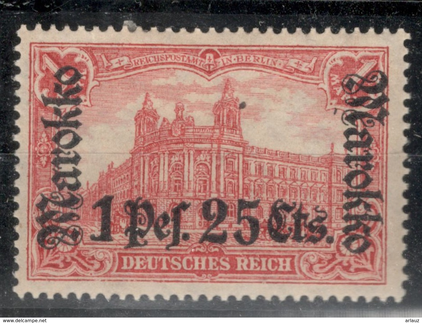 MAROC.Bureaux Allemands.1911.Michel N°55.NEUF.19C75 - Deutsche Post In Marokko