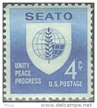 1960 4 Cents SEATO, Mint Never Hinged - Ongebruikt