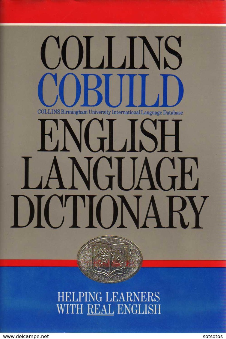 ENGLISH LANGUAGE DICTIONARY: COLLINS COBUILD - 1700+pgs In Excellent Condition - Dictionaries, Thesauri