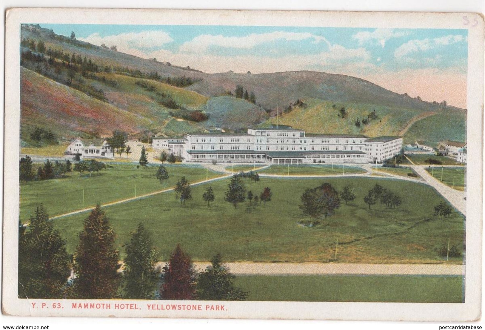 Mammoth Hotel, Yellowstone Park - & Hotel - Yellowstone
