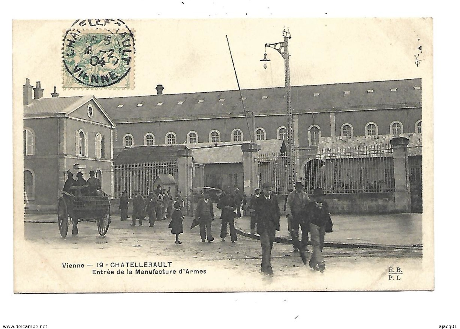 86 Chatellerault Entrée De La Manufacture D Armes - Chatellerault