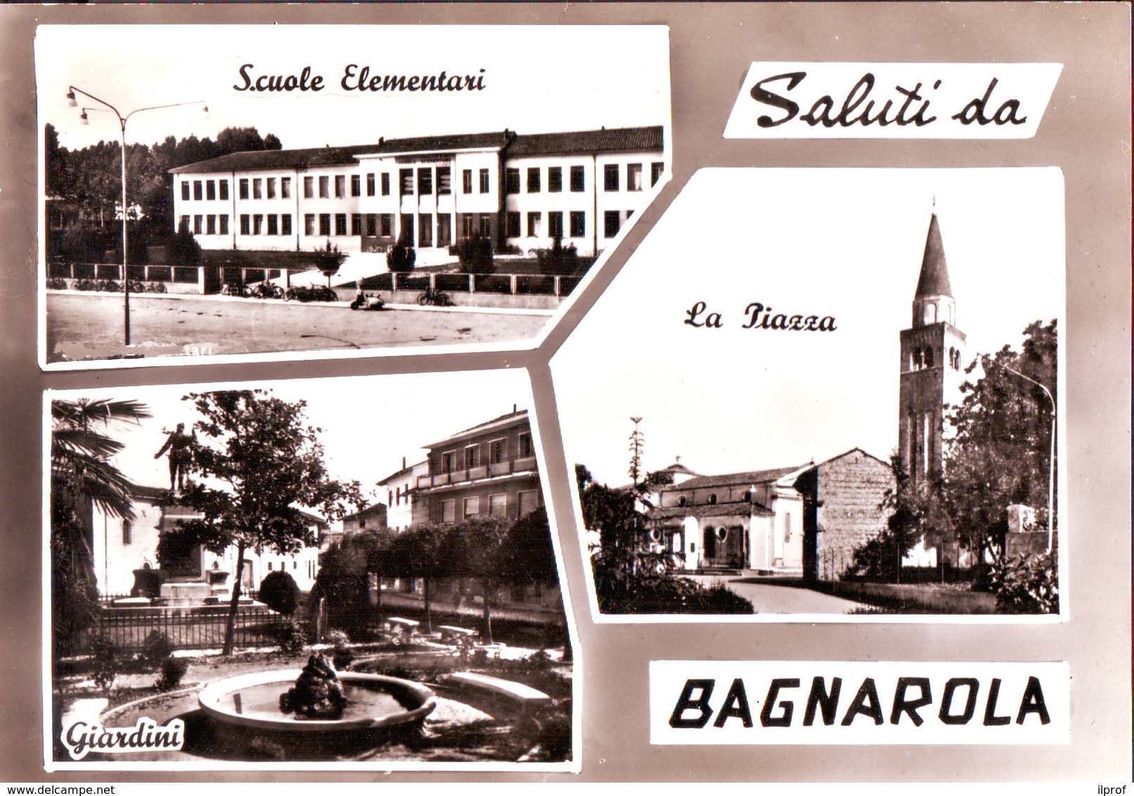 Saluti Da Bagnarola Pordenone, Tre Vedute Anni '60 - Other & Unclassified