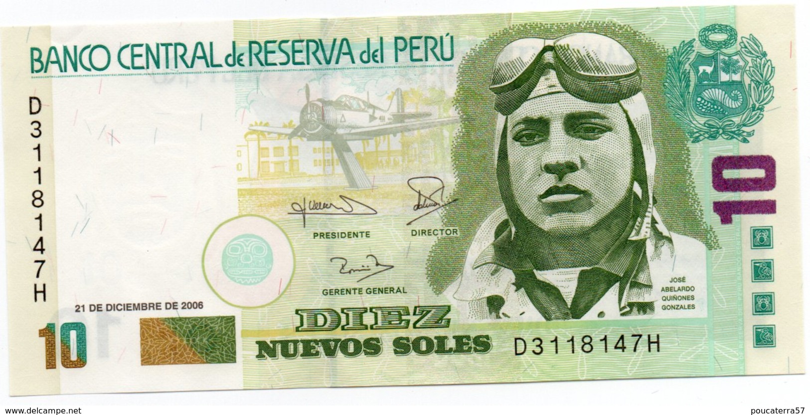 PERU=2006    10   SOLES          UNC - Perù