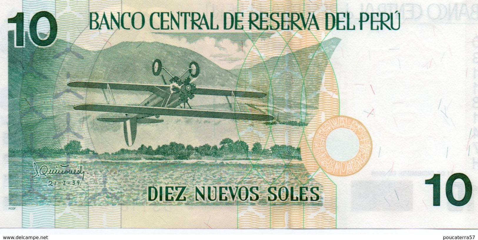 PERU=2006    10   SOLES          UNC - Perù