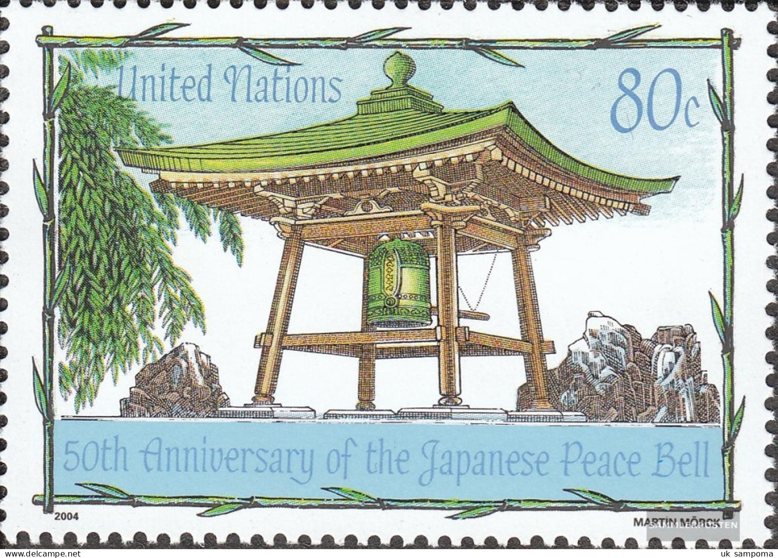 UN - NEW York 958 (complete Issue) Unmounted Mint / Never Hinged 2004 Japanese Friedensglocke - Unused Stamps