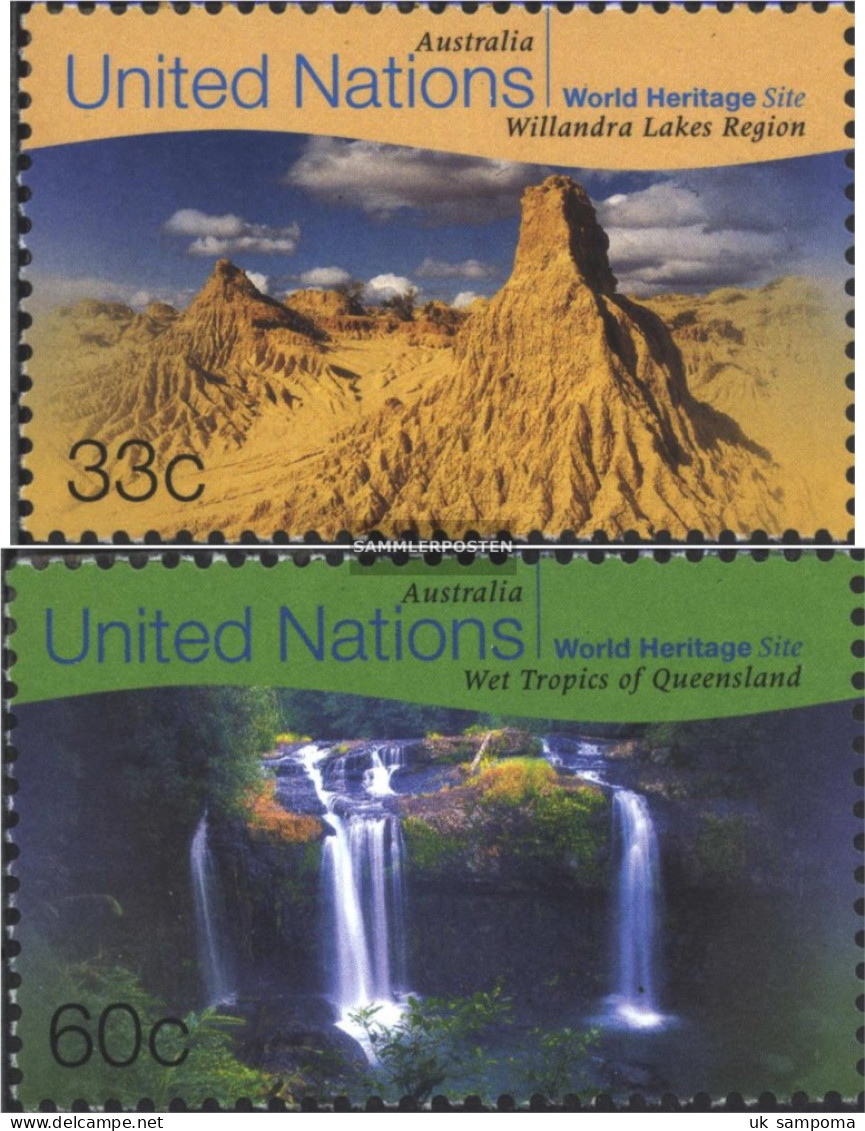 UN - NEW York 807-808 (complete Issue) Unmounted Mint / Never Hinged 1999 Culture- And Natural Heritage - Unused Stamps