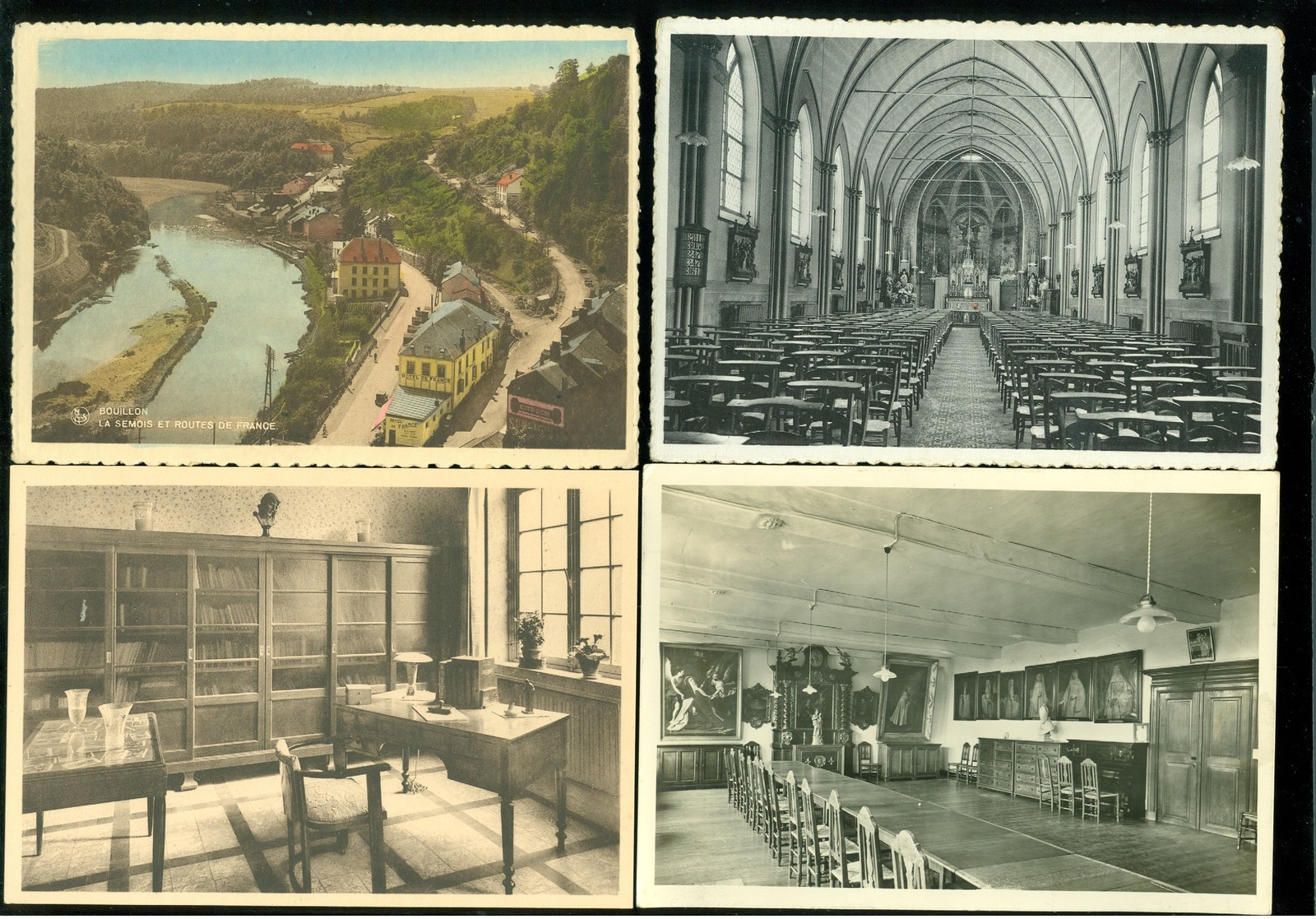 Beau lot de 60 cartes postales de Belgique  grand format      Mooi lot van 60 postkaarten van België groot formaat