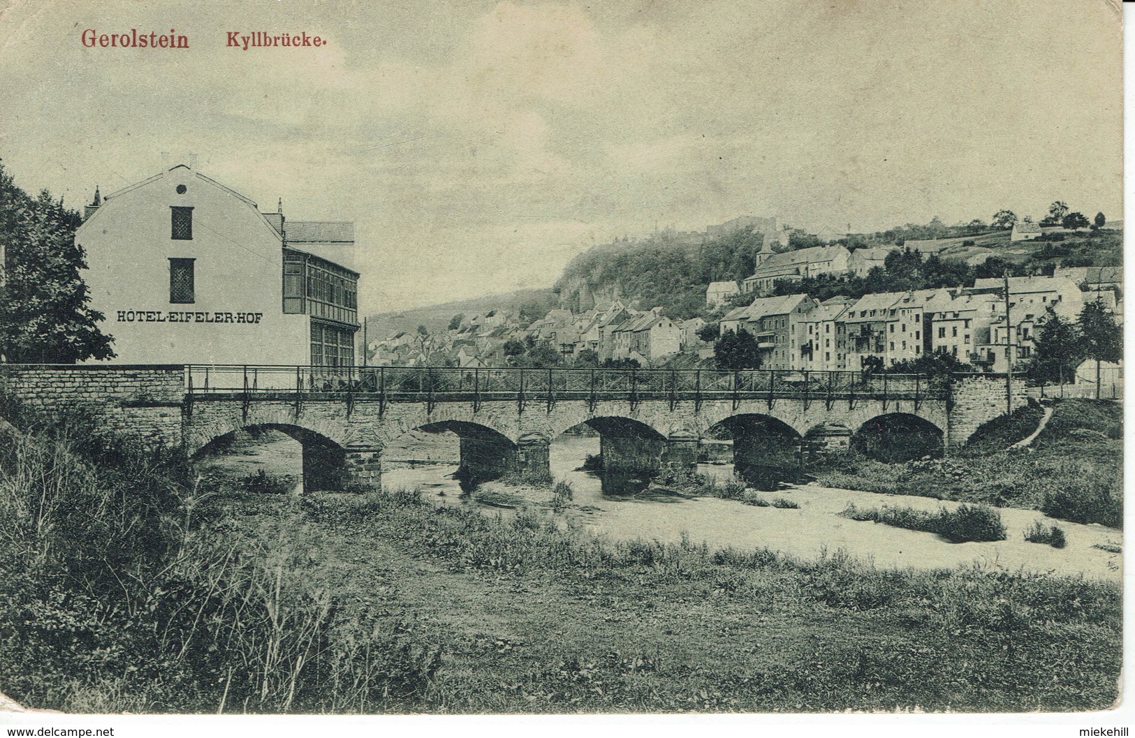 GERMANY-GEROLSTEIN-KYLLBRÜCKE-HOTEL EIFELER-HOF - Gerolstein