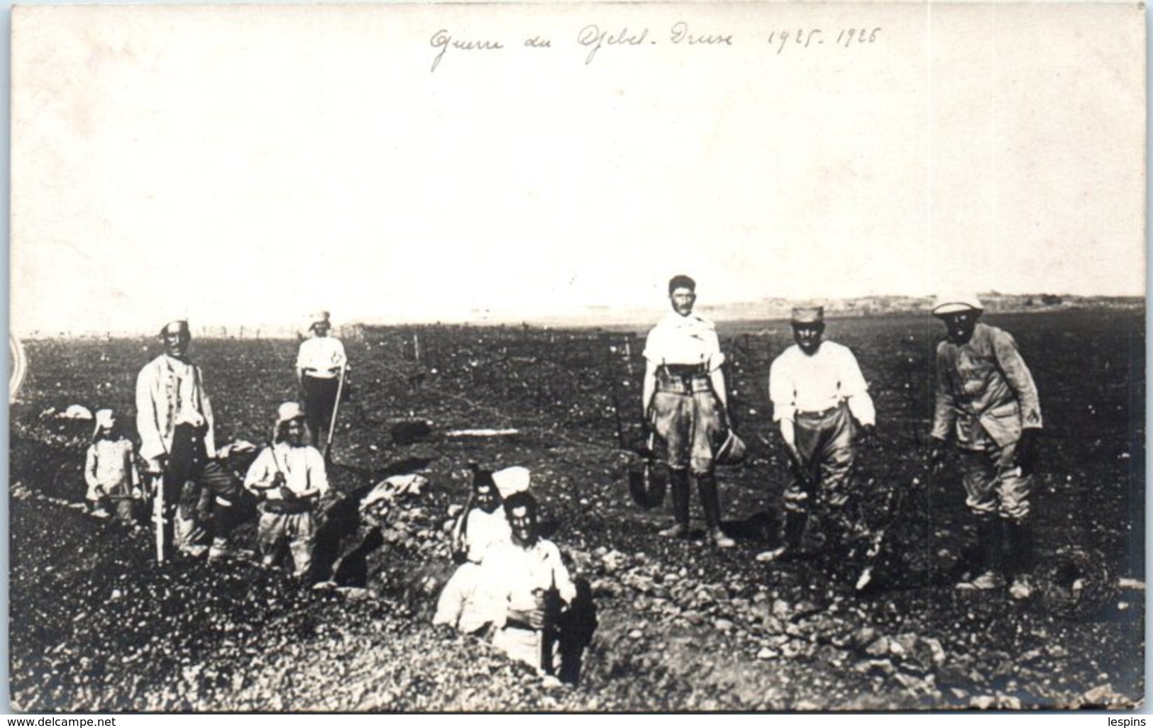 SYRIE - La Révolte Druze - 1925 - 1927 - Carte Photo - RARE - Syrie