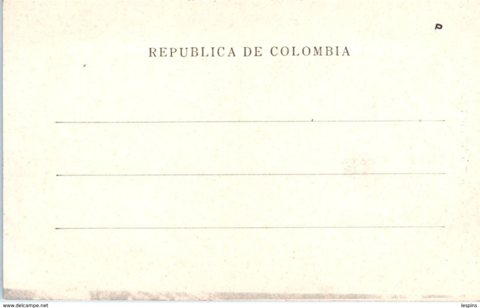 AMERIQUE --  COLOMBIE -- CARTAGENA -  Tipo De Mendigo - Colombia