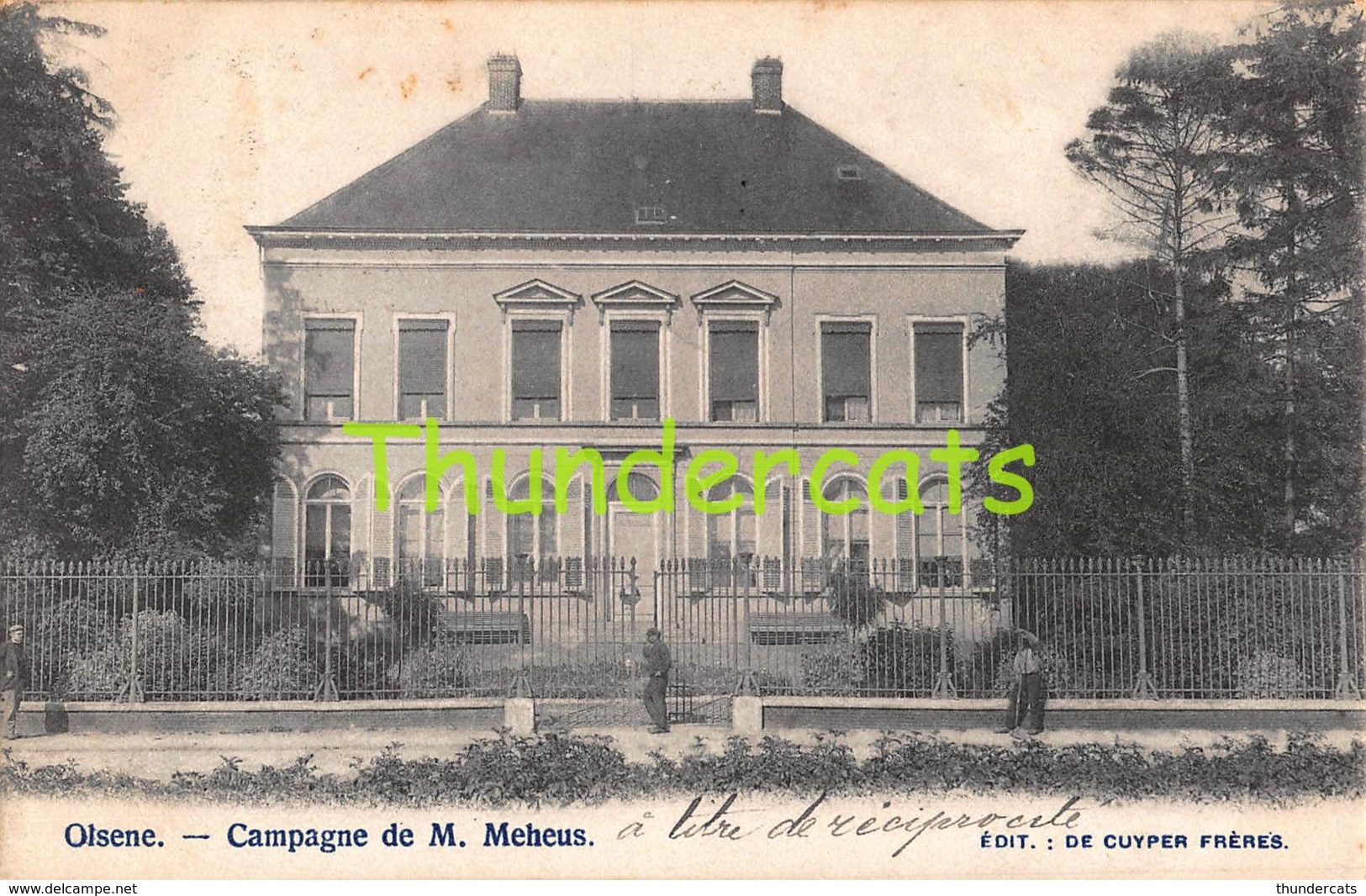 CPA OLSENE CAMPAGNE DE M MEHEUS - Zulte