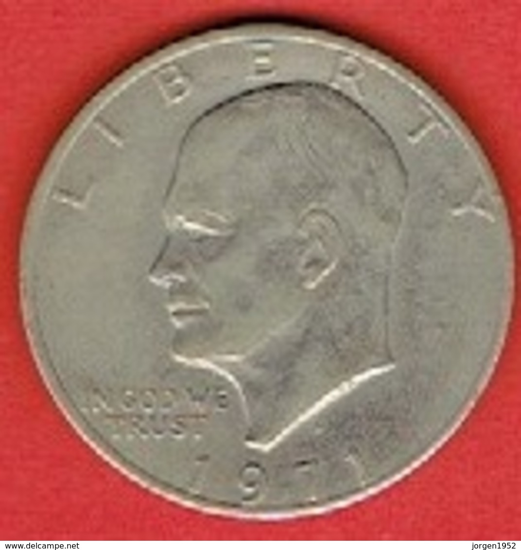 UNITED STATES  # ONE Dollar "Washington Quarter" FROM 1971 - 1971-1978: Eisenhower