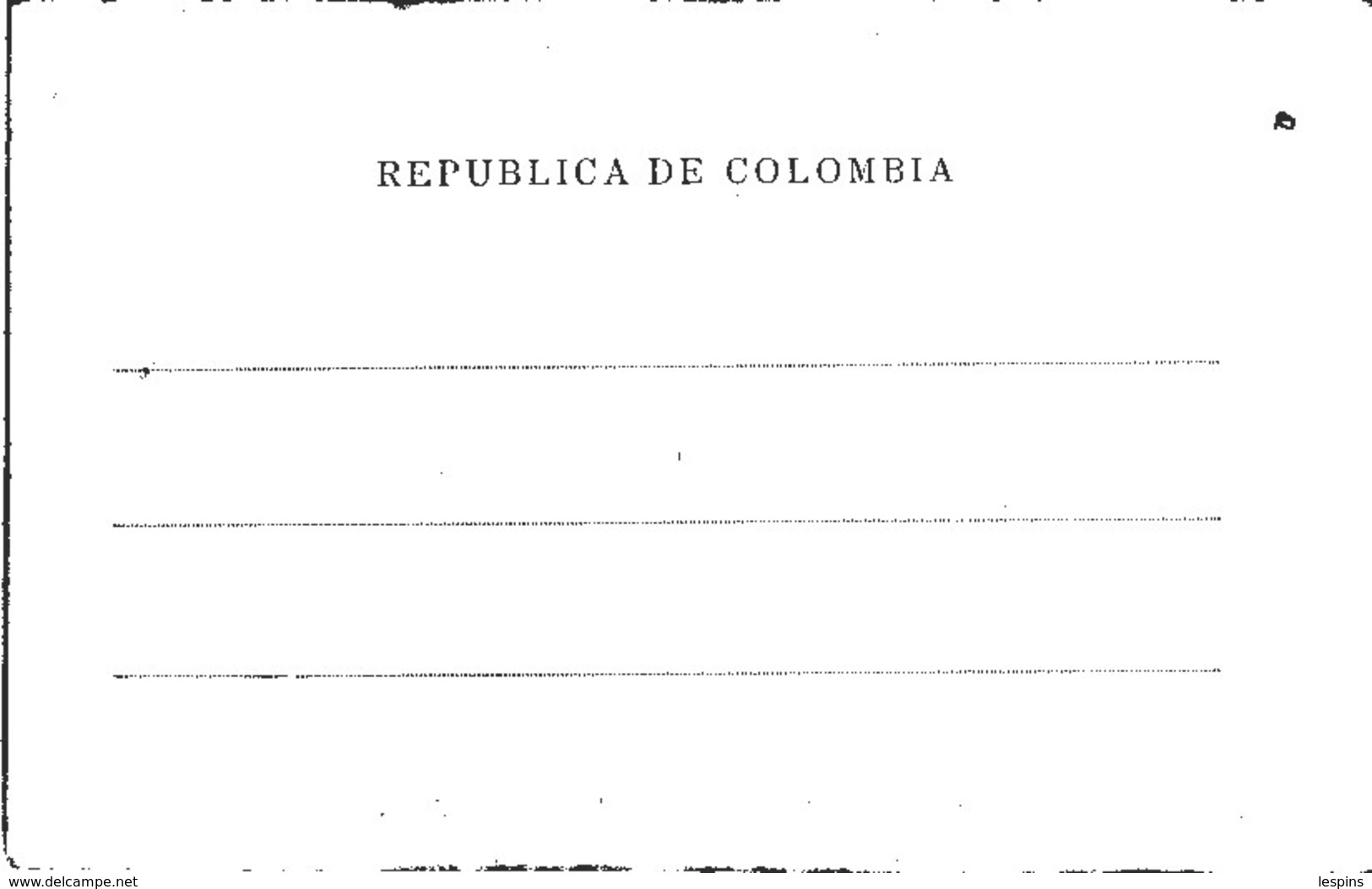 AMERIQUE --  COLOMBIE --  CARTAGENA - Vendedor De Agua - Colombie