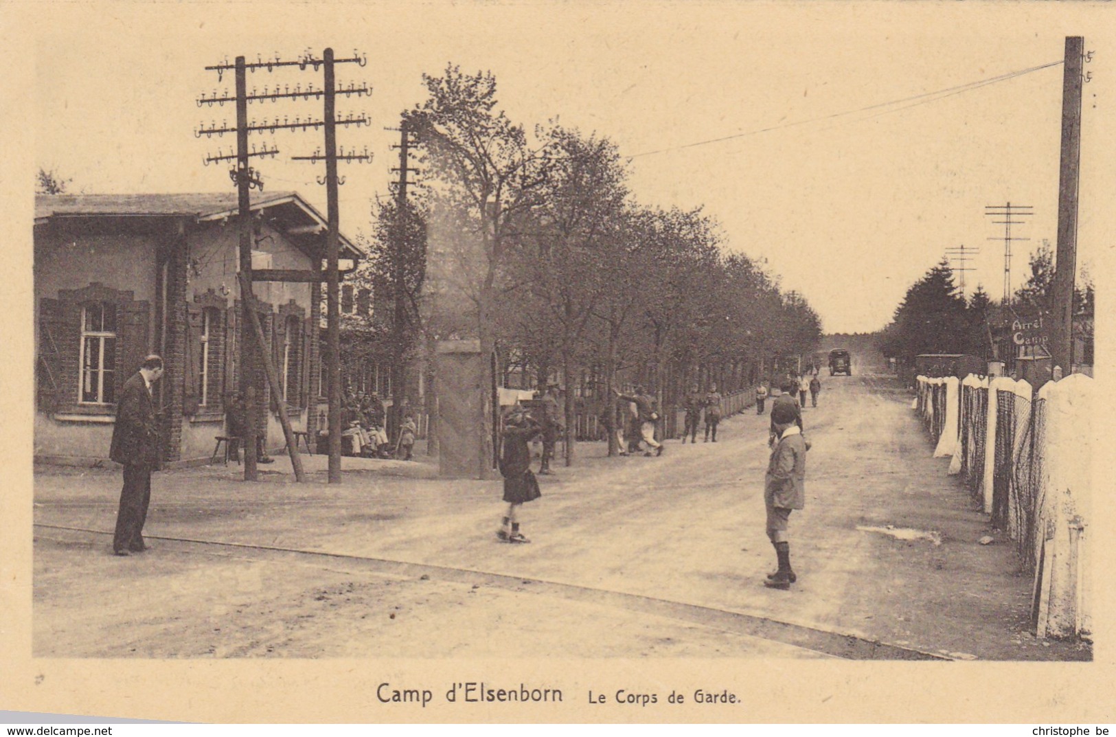 Camp D'Elsenborn, Le Corps De Garde (pk58111) - Elsenborn (Kamp)