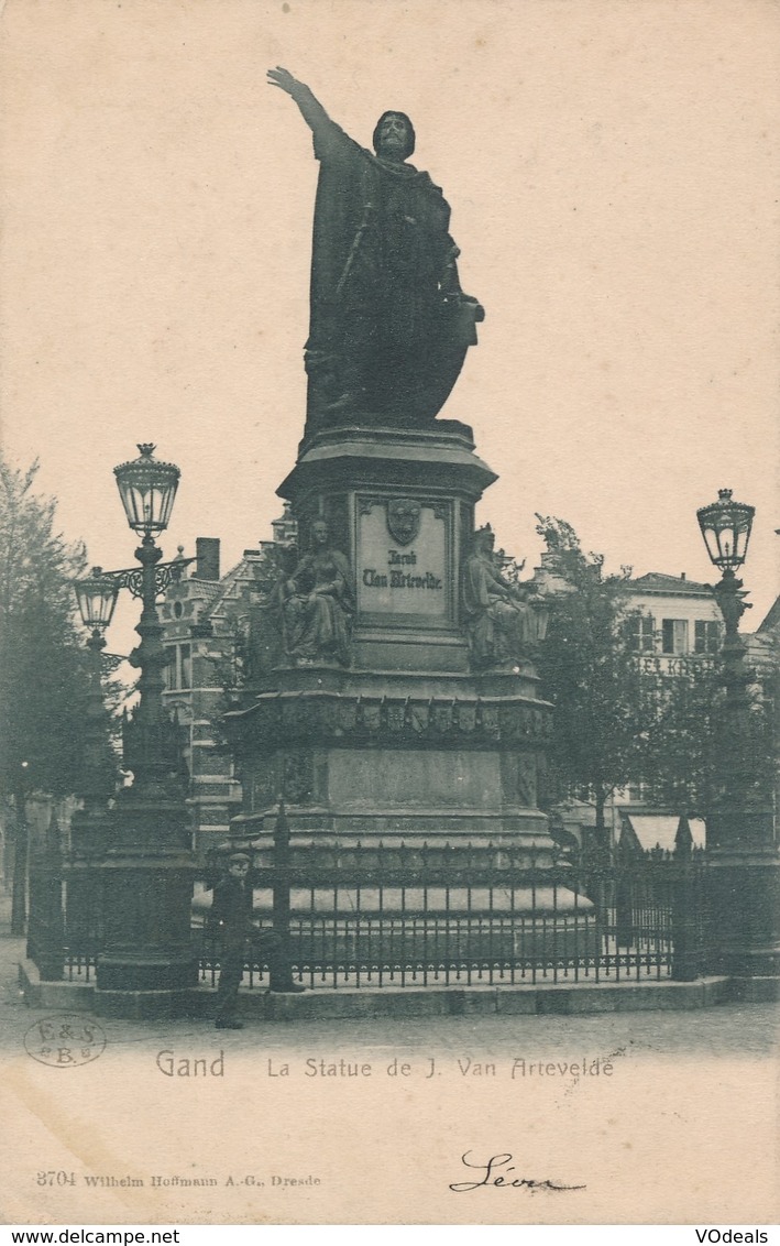 CPA - Belgique - Gent - Gand - La Statue De J. Van Artevelde - Gent