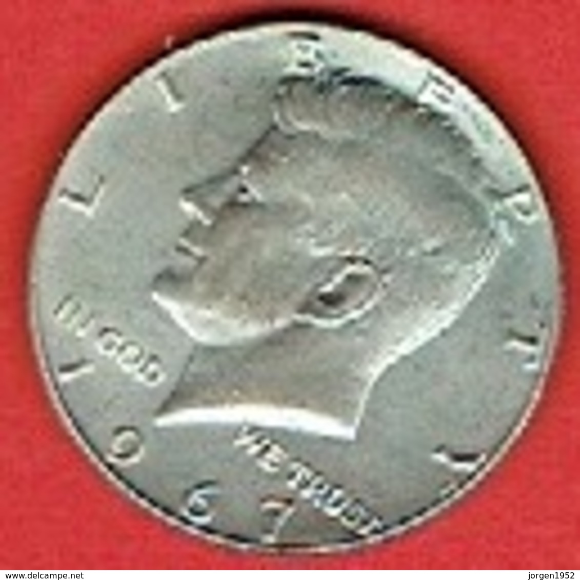 UNITED STATES  # ½ Dollar "Kennedy Half Dollar" 1967 - 1964-…: Kennedy