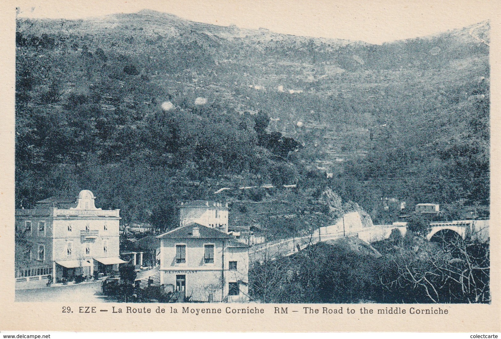 EZE   (route De Moyenne  Corniche) - Eze