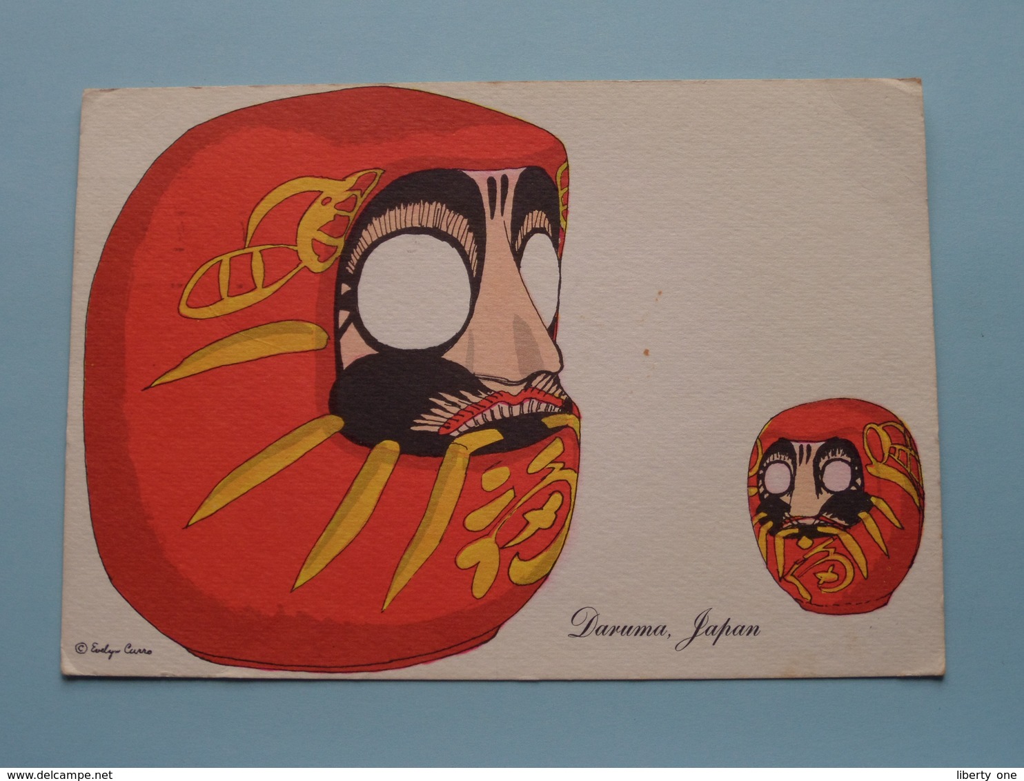 DARUMA > Dharma ( Dolls From The UNITED NATIONS ) Anno 1981 ( Zie / Voir Photo ) ! - Autres & Non Classés