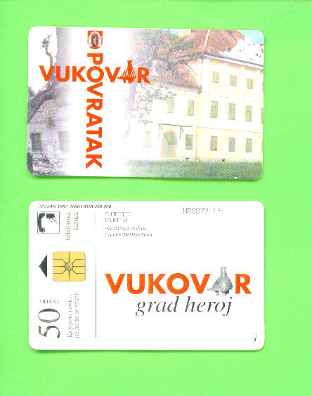 CROATIA - Chip Phonecards As Scan - Kroatien