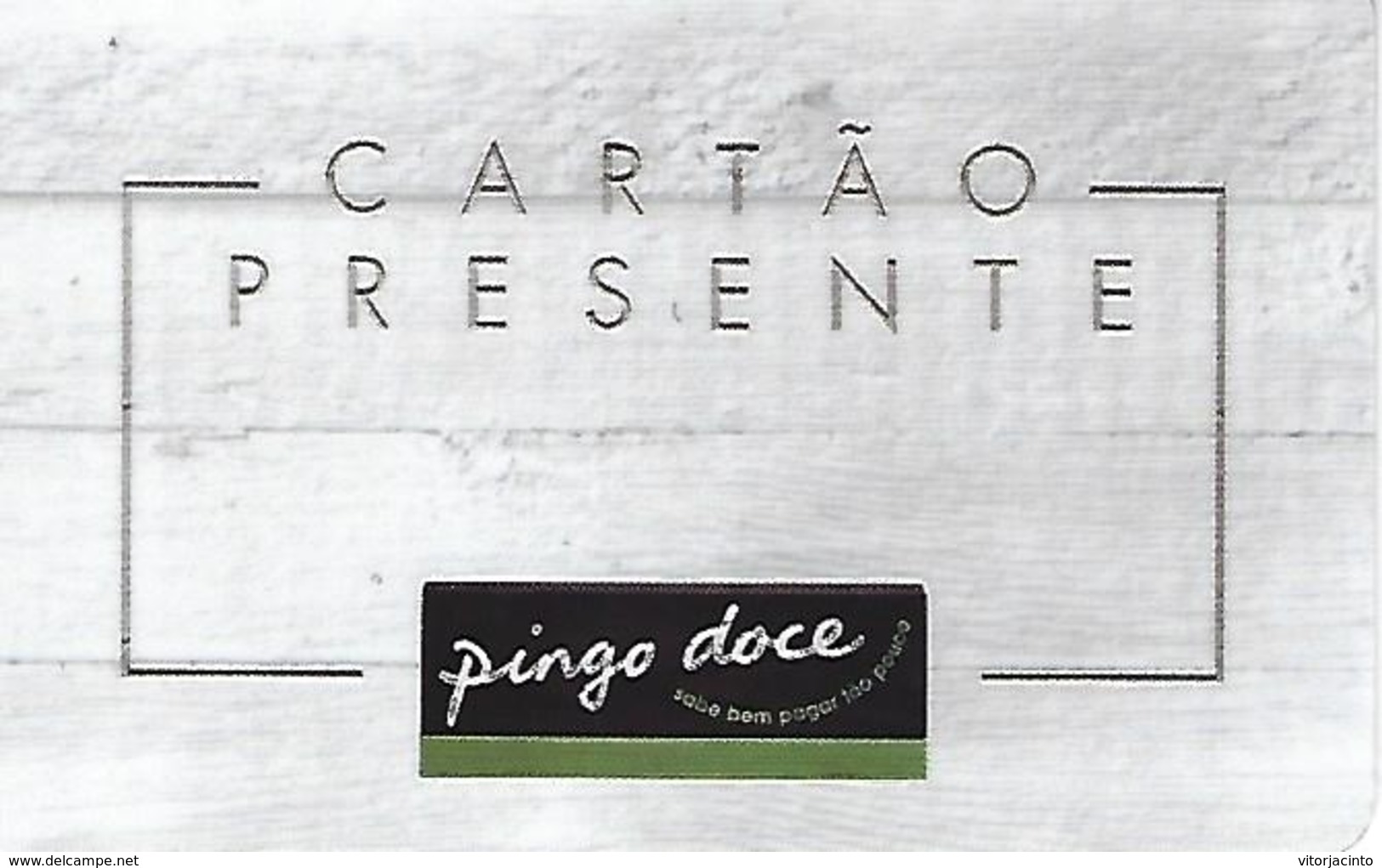 PORTUGAL - Gift Card - "Pingo Doce" Supermarket - Rechargeable Debit Card - Cartes De Crédit (expiration Min. 10 Ans)