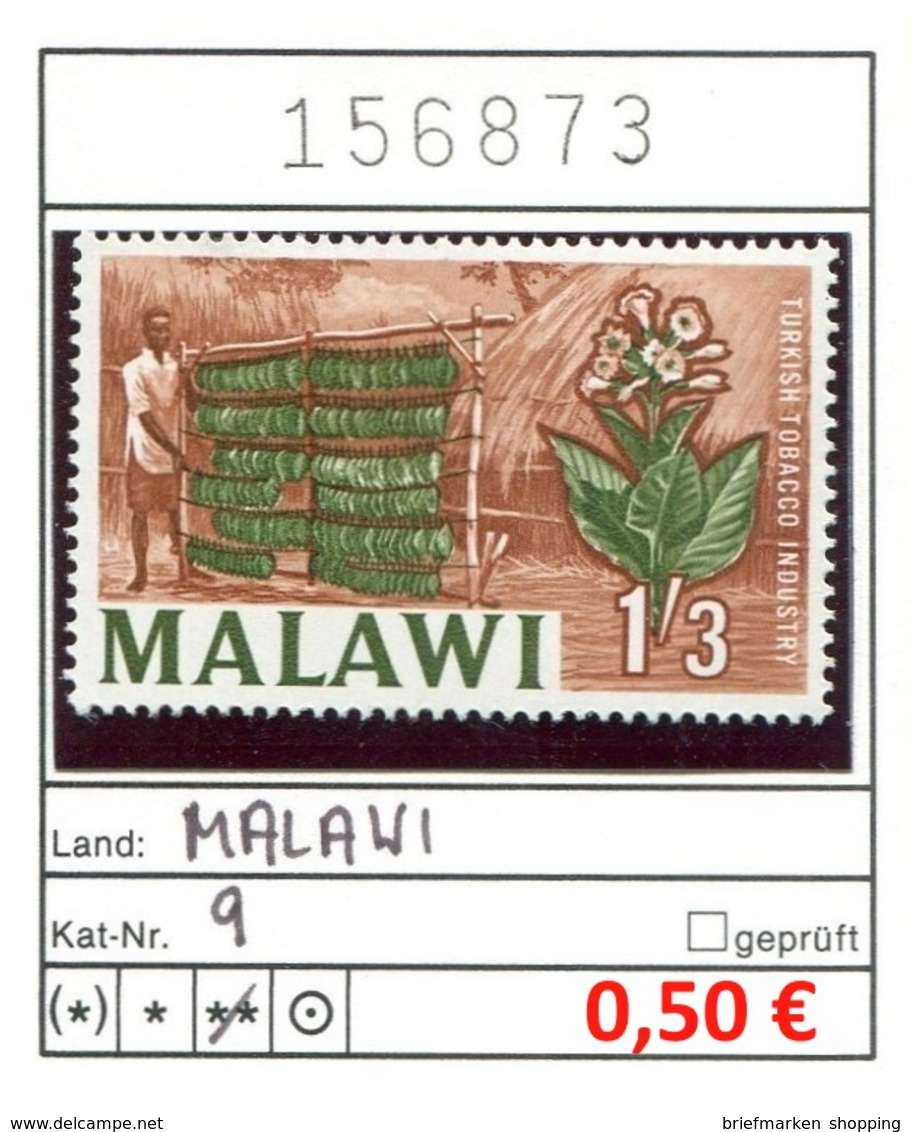 Malawi - Michel 9 - ** Mnh Neuf Postfris - Malawi (1964-...)