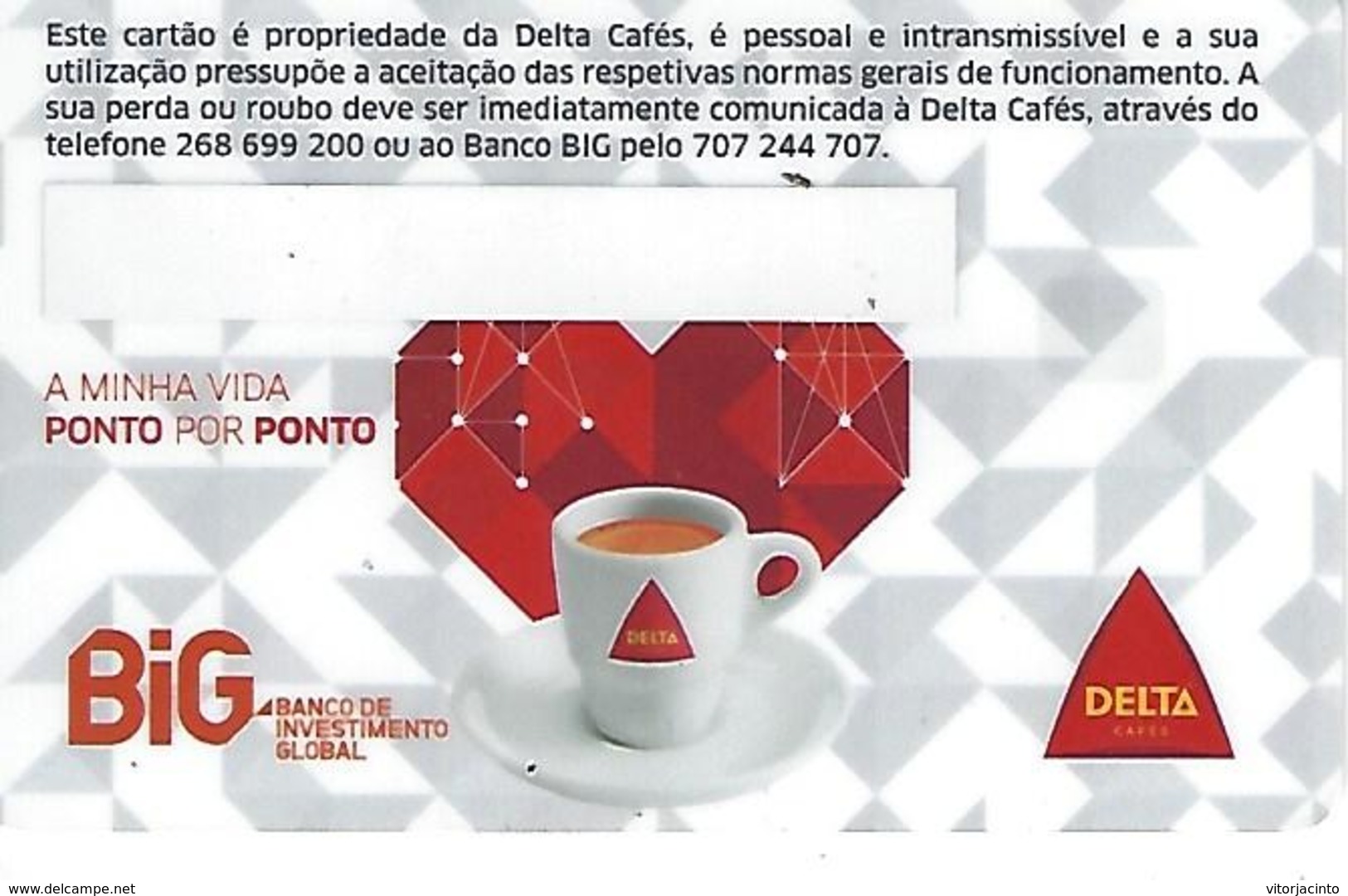 PORTUGAL - Delta Café - Enterprise Credit Card - Cartes De Crédit (expiration Min. 10 Ans)