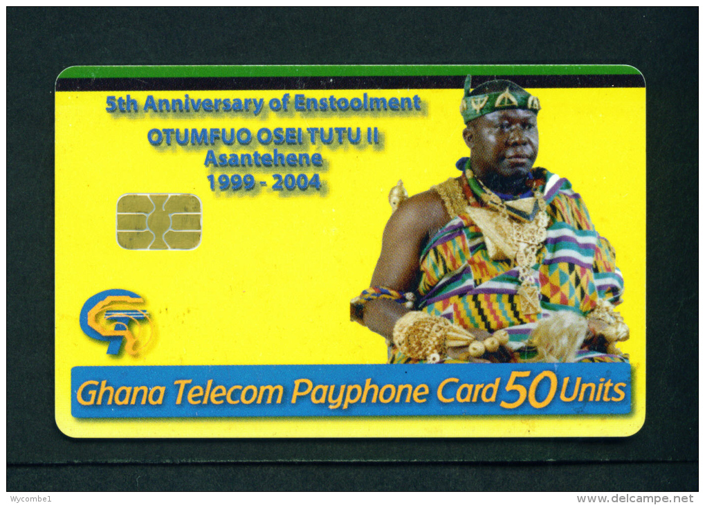 GHANA - Chip Phonecard As Scan - Ghana