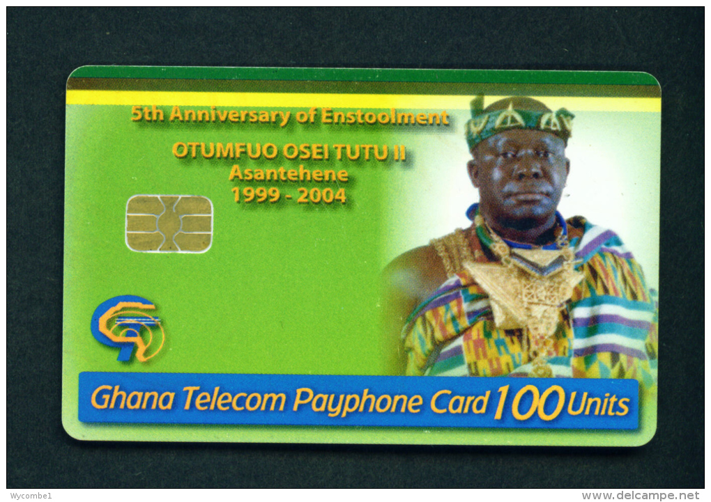 GHANA - Chip Phonecard As Scan - Ghana