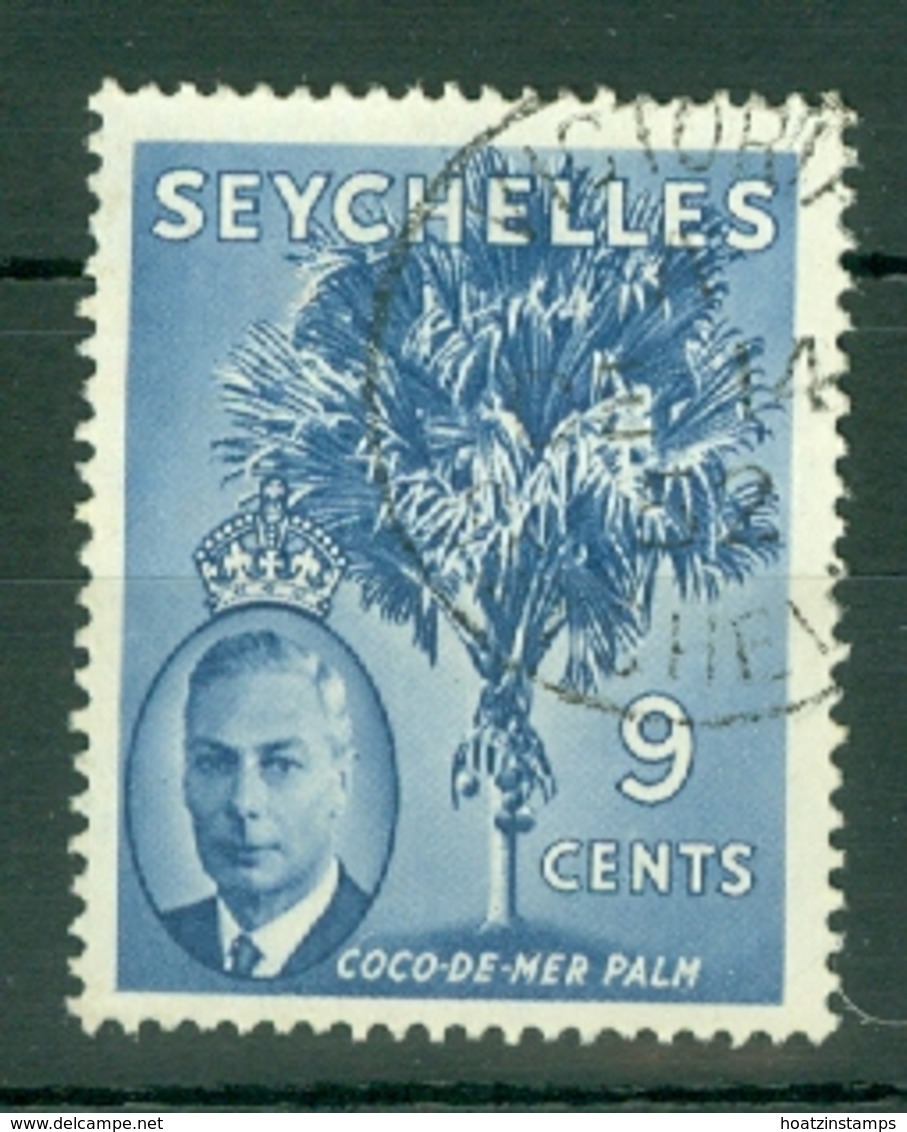 Seychelles: 1952   KGVI    SG160     9c      Used - Seychelles (...-1976)