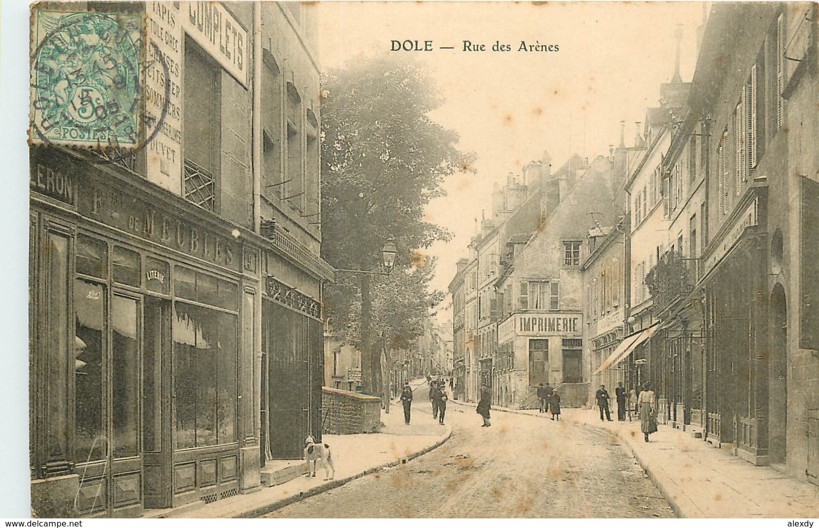 39 DOLE. Imprimerie Rue Des Arènes 1905 - Dole