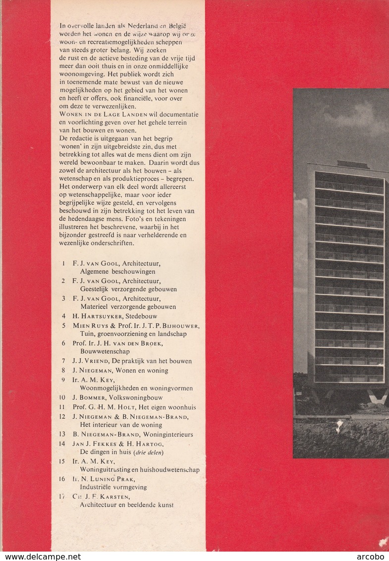 WONEN IN DE LAGE LANDEN, Ir A M Key 1958 - Anciens