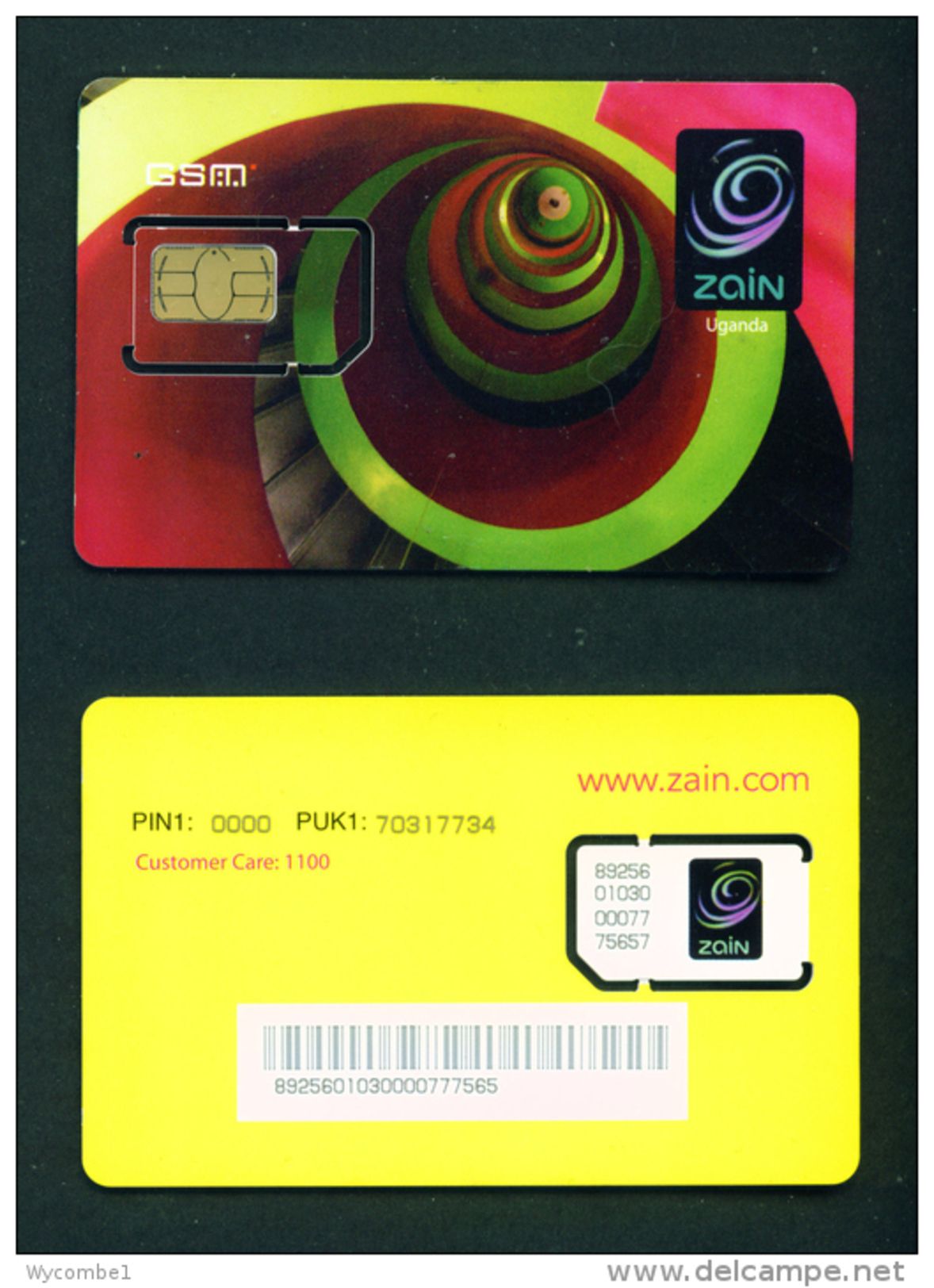 UGANDA - Mint/Unused SIM Chip Phonecard - Uganda