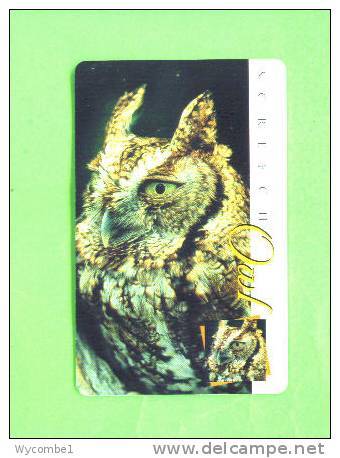 SOUTH AFRICA - Chip Phonecard/Owl - Owls