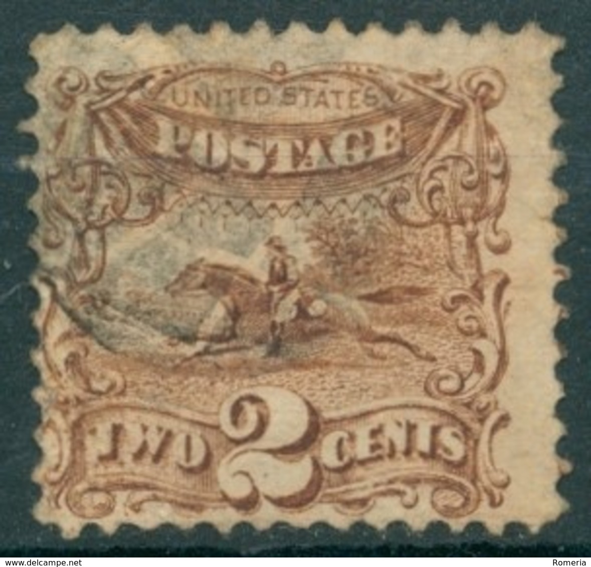 Etats Unis - 1869 - Yt 30 - Pony Express - Oblitéré - Used Stamps