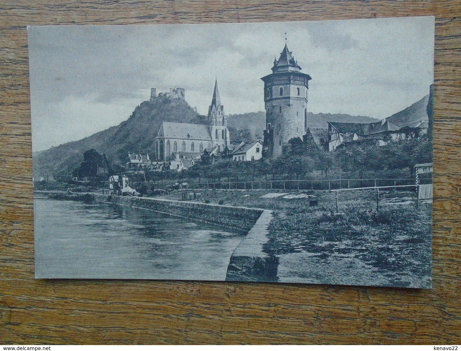 Allemagne , Oberwesel , Mit Ruine Schönburg - Oberwesel