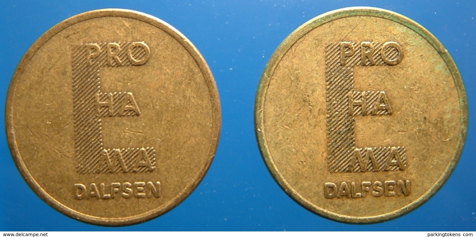 KB136-1 - E PRO HA MA - Dalfsen - B 20.0mm - Koffie Machine Penning - Coffee Machine Token - Professionnels/De Société