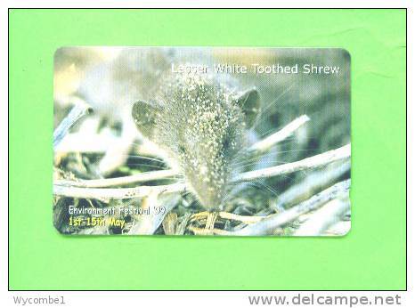 JERSEY - Magnetic Phonecard/Shrew - Other & Unclassified