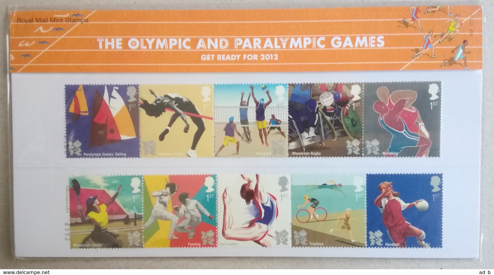 2011 UK. London 2012 Olympic And Paralympic Games. Pt. 3. Presentation Pack. MNH - Estate 2012: London