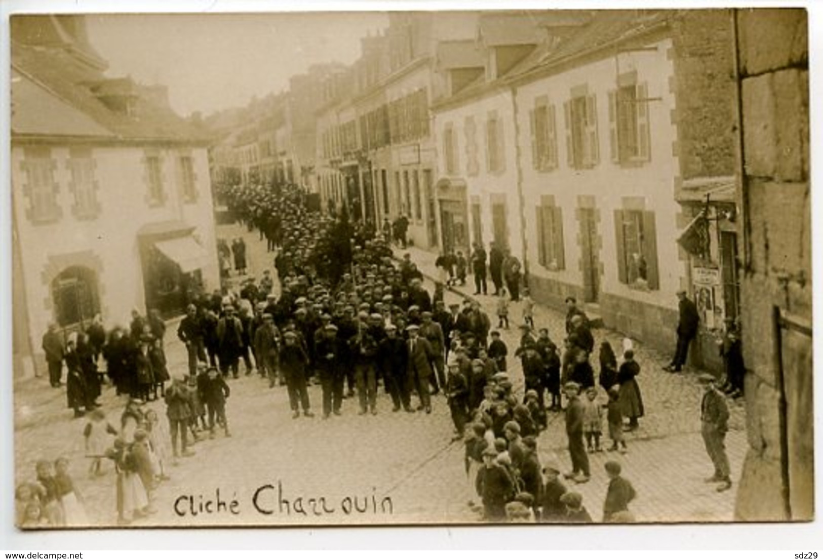 Pont-l'abbé - Manifestation Du 2 Aout 26 -    Carte-photo - Pont L'Abbe