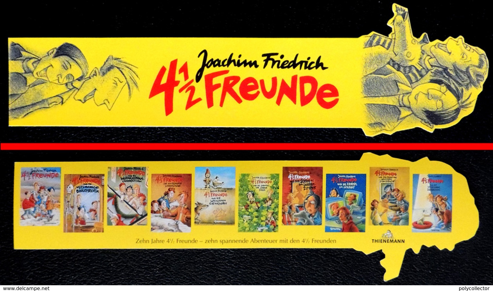 Marque-page Signet : Allemand - Kalle & Co - 4 1/2 FREUNDE - Joachim Friedrich - Marque-Pages