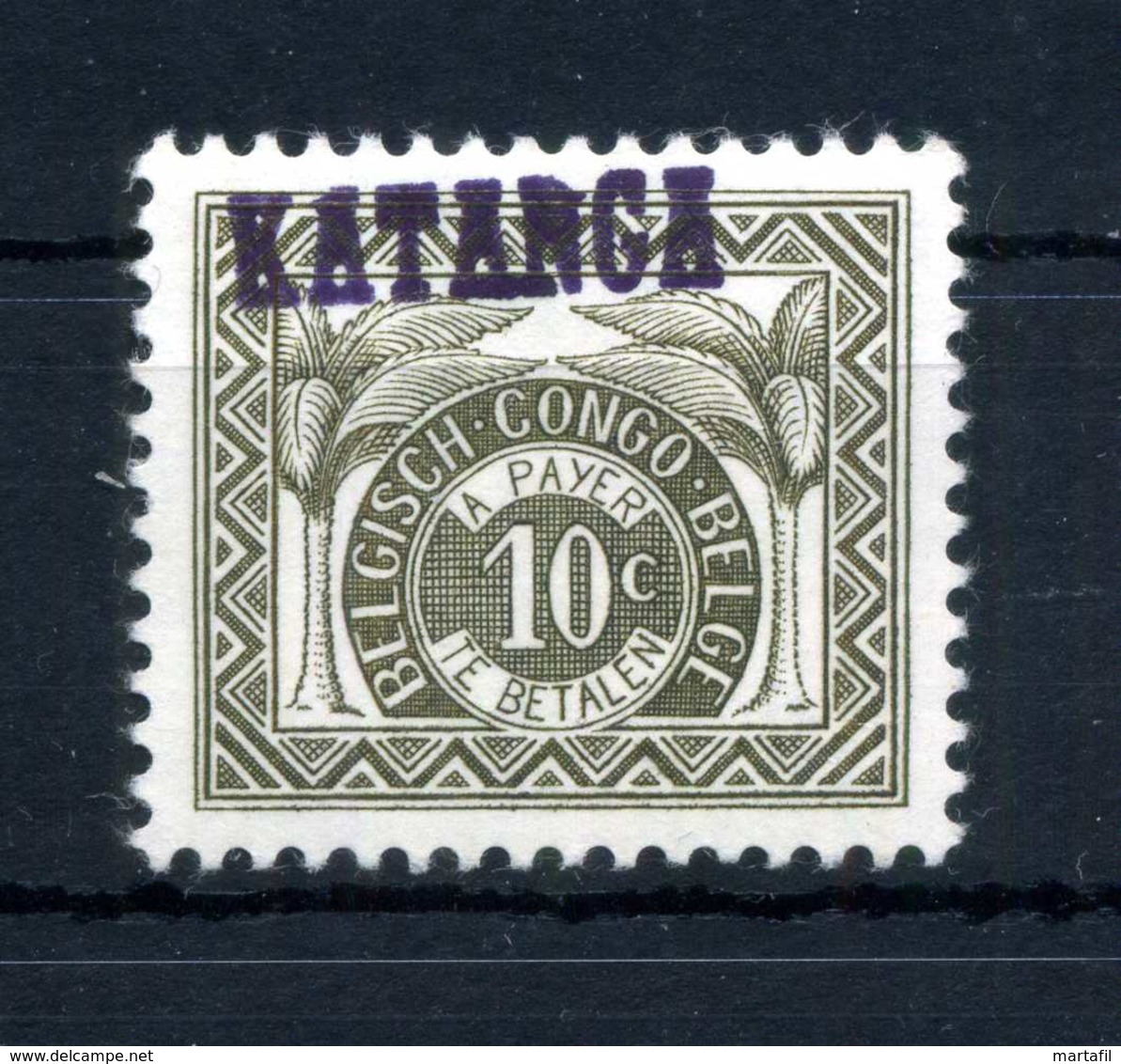 1960KATANGA CONGO TASSE N.1 MNH ** - Nuovi