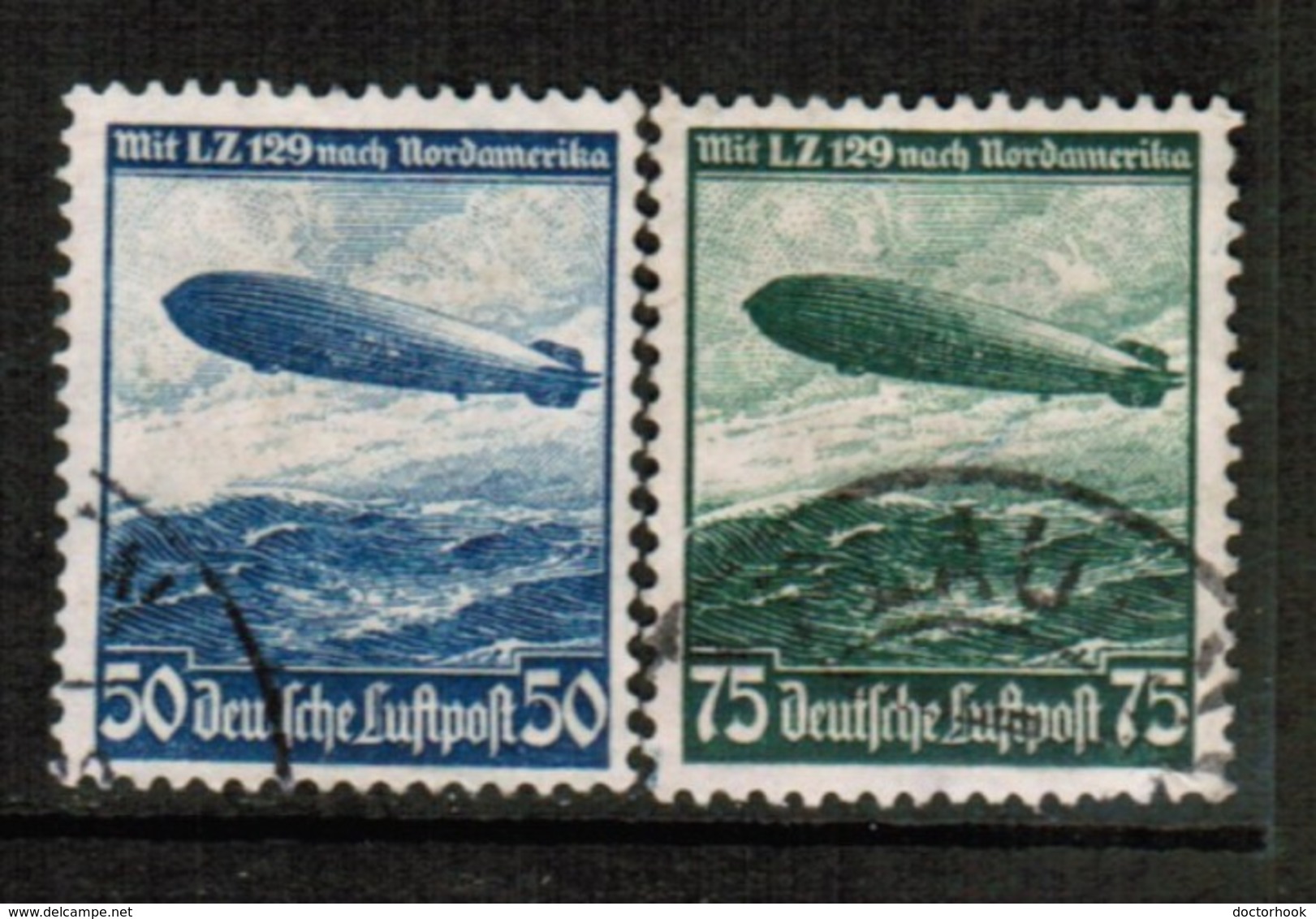 GERMANY  Scott # C 57-8  VF USED (Stamp Scan # 474) - Used Stamps